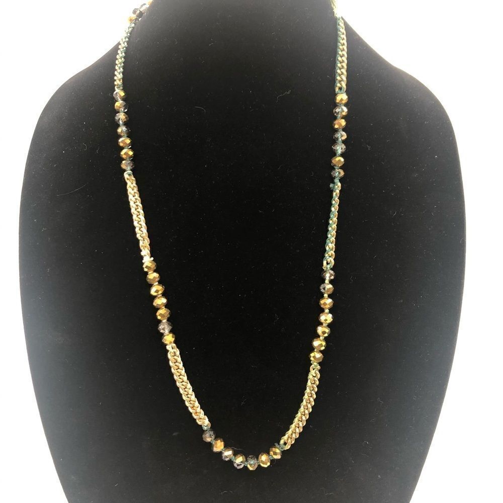 Chloé + Isabel Gold Tone Chain w/Crystals